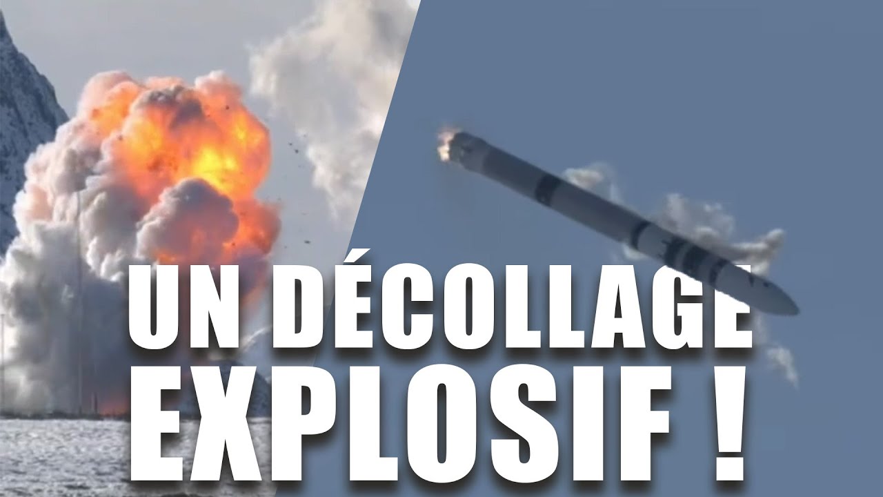 Les IMAGES FOLLES du D&Eacute;COLLAGE et de L'EXPLOSION de Spectrum, la premi&egrave;re fus&eacute;e priv&eacute;e europ&eacute;enne !