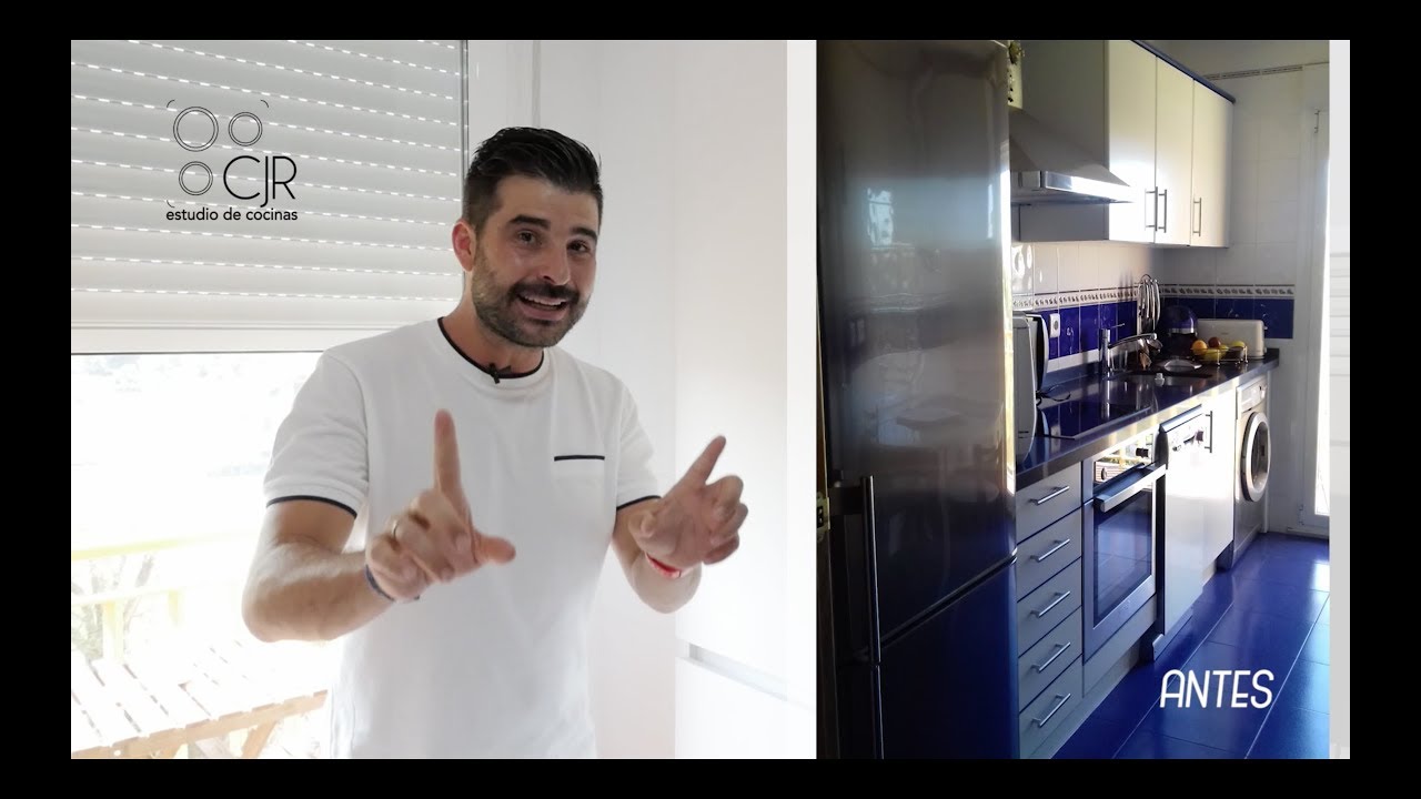 Cocinas modernas pequeñas santos silestone blanco campana Elica