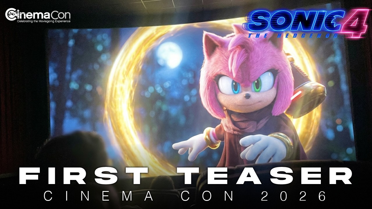 SONIC THE HEDGEHOG 4 (2027) FIRST TEASER | CinemaCon 2026: Robotnik Returns, Amy Footage and More!