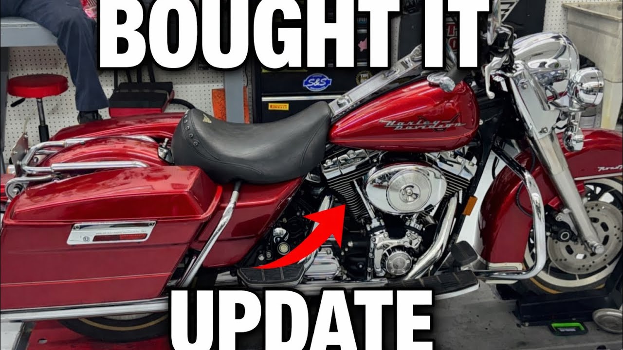 Я купил этот потрясающий Road King 1999 года выпуска… Вот последние новости.
