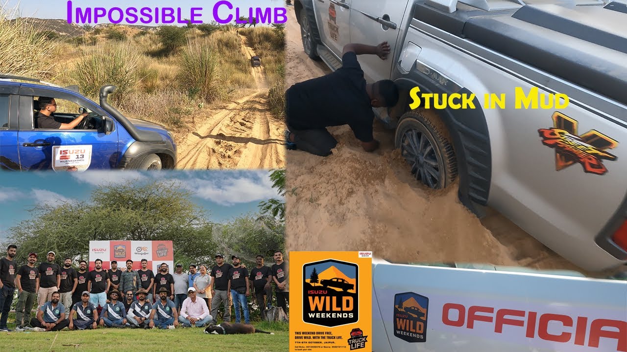Isuzu Wild Weekend Delhi to Jaipur | Raiders Crew | Rajasthan Jeep Club | Offroading in Jaipur |