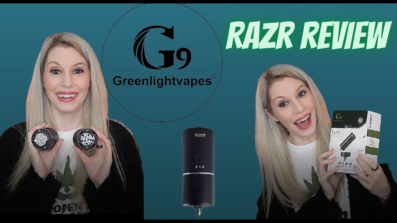 Greenlightvapes Razr Electric Grinder Unboxing | Hazy Hula Reviews