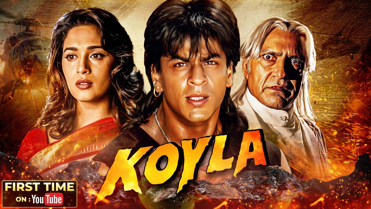Koyla (1997) Full Hindi Movie 4K | कोयला | Shah Rukh Khan | Madhuri Dixit | Amrish Puri | 90s Movie