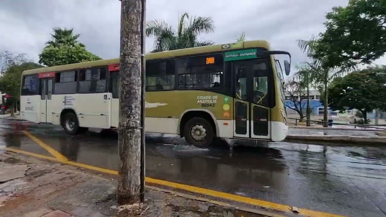 Movimentação de onibus da empresa urban