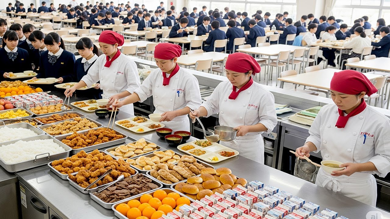 13.700 Almoços Por Dia — Veja Como Uma Escola No Japão Faz Isso