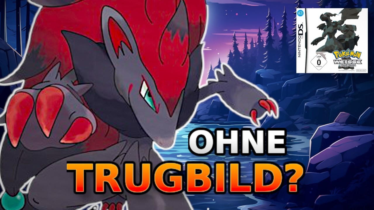 Ich habe Pokémon Weiß NUR mit einem ZOROARK durchgespielt – und DAS ist passiert