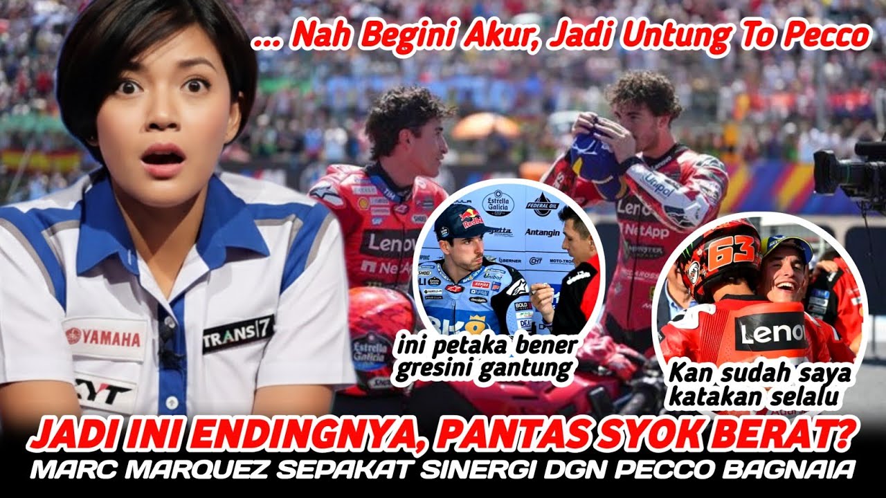 PENGAMAT GP MELONGO!! MARC MARQUEZ BUAT SYOK BERAT SELURUH CREW, BERSINERGI DG PECCO LUPA DG GRESINI
