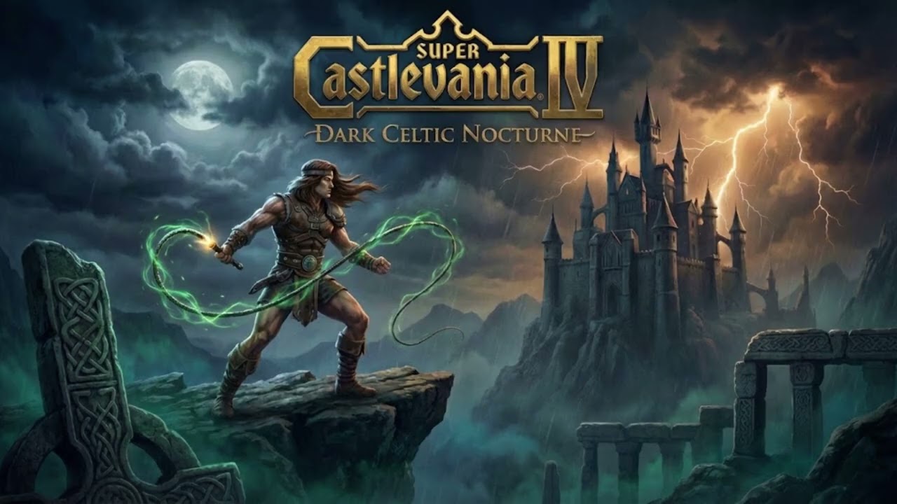 🍀Super Castlevania IV - Dark Celtic Nocturne🍀