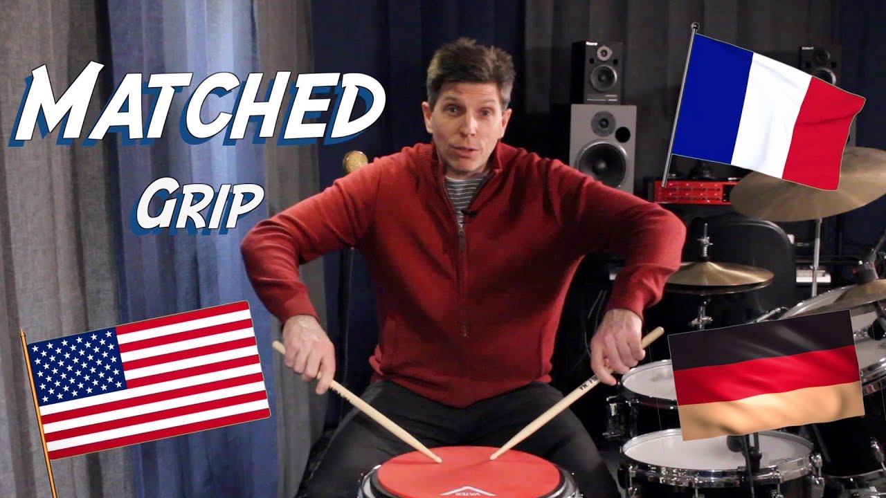 How Do You Hold Drum Sticks For Beginners (American grip technique/matched grip drum technique)