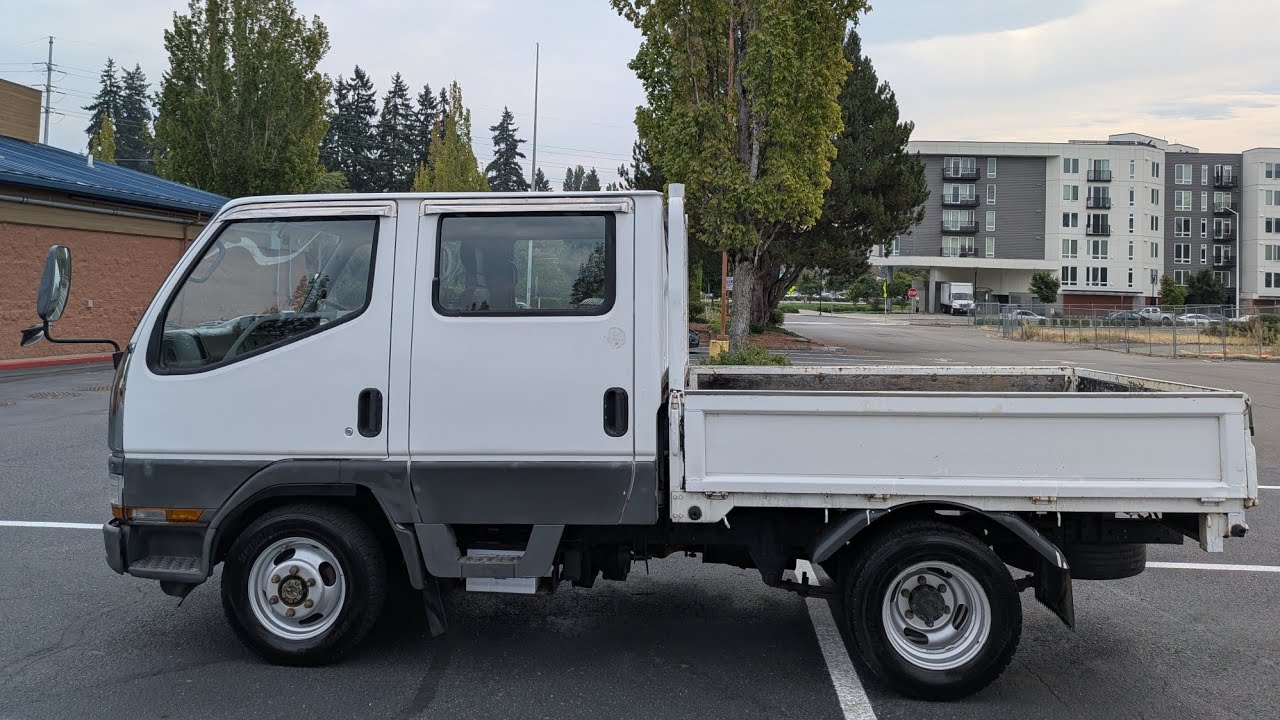 1996 Mitsubishi Fuso Canter Double Cab 4x4 5MT AC 4M40 Diesel 