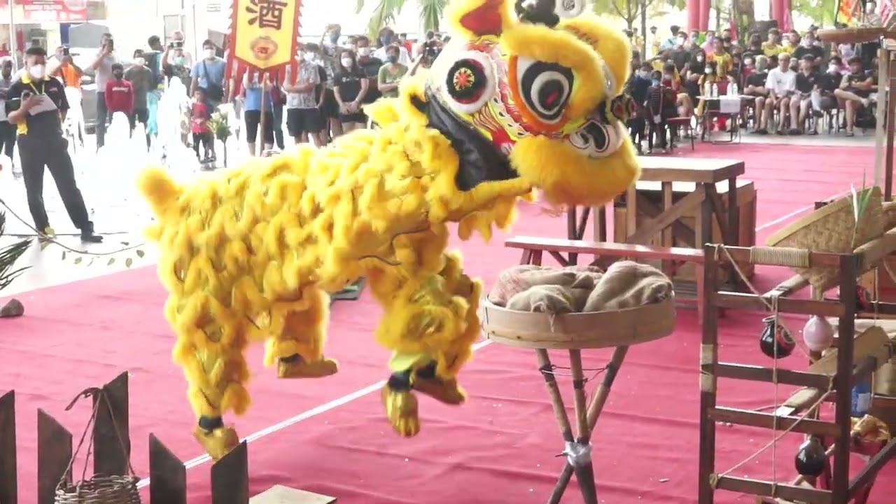 Chung Wah Dragon and Lion Dance Troupe Team B, Bukit Mertajam 檳城大山腳魚池區忠華龍獅團 B隊