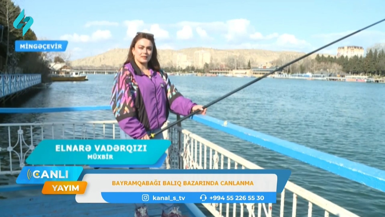 Bayramqabağı balıq bazarında canlanma | Canlı Yayım