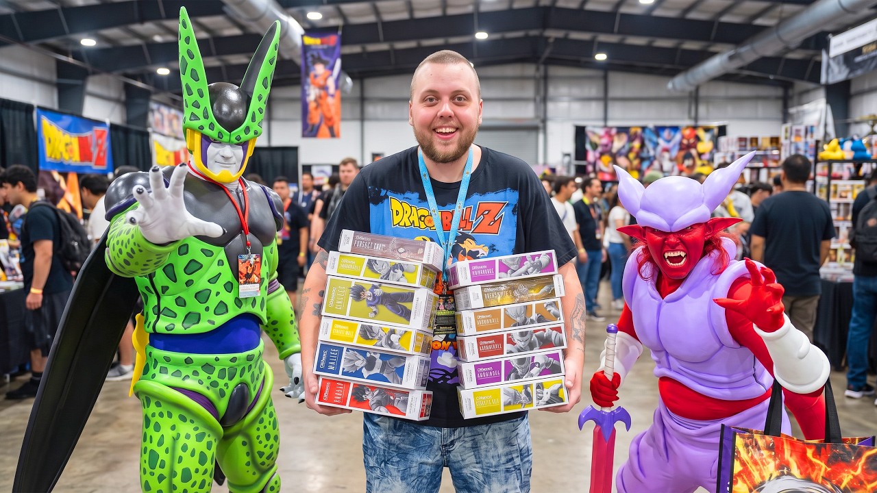 Я потратил более $10 000, скупив ВСЁ на крупнейшем в мире фестивале Dragon Ball
