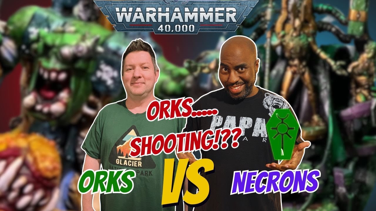 *New Detachments* Orks Taktikal Brigade vs Necrons Starshatter Arsenal 2000 pts battle report.