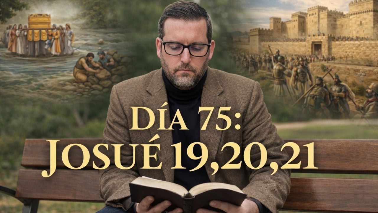 DÍA 75 - Josué 19,20,21 / La Biblia en 1 Año / Juan Manuel Vaz