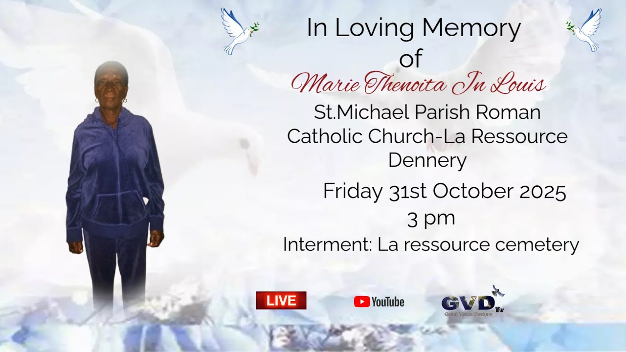 In loving Memory of Marie Thenoita Jn Louis