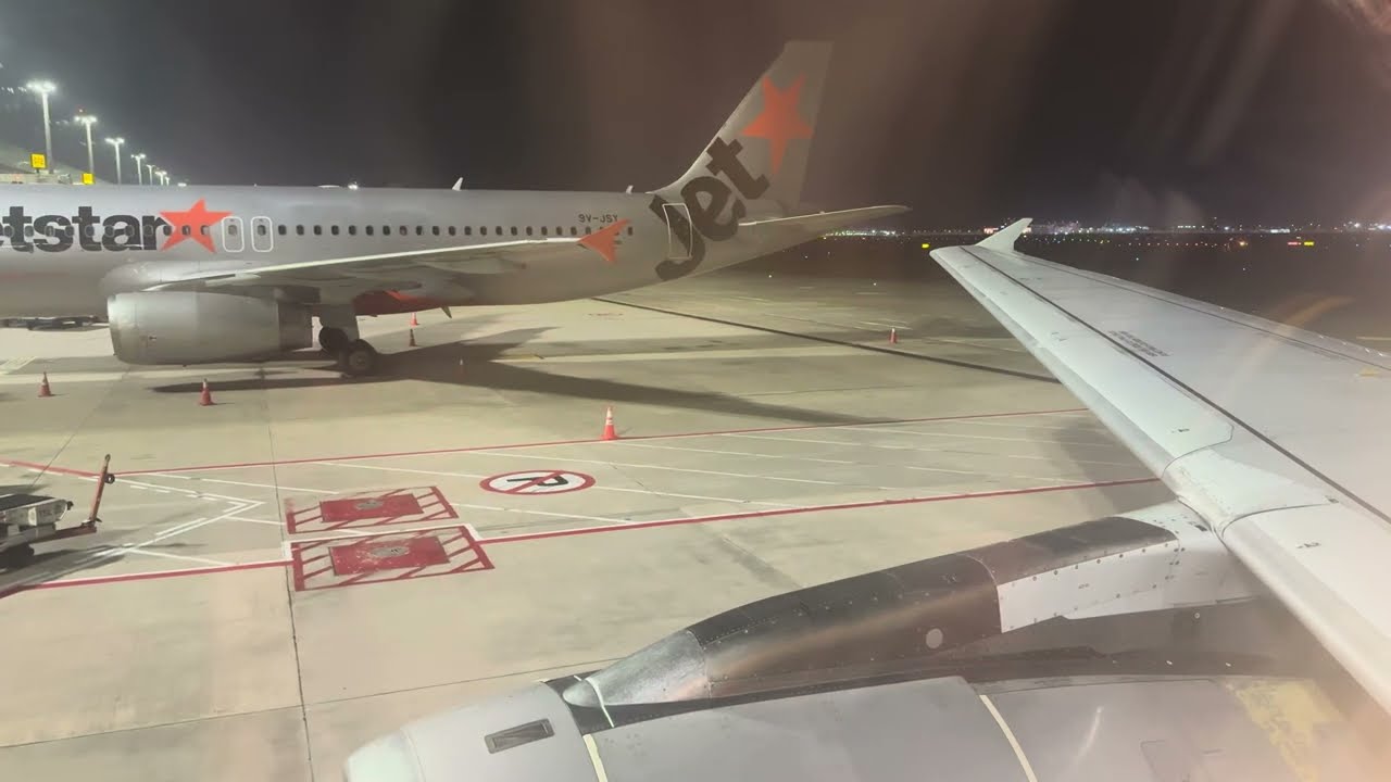 [HDR] JETSTAR ASIA 3K761 Final Takeoff from Singapore [SIN/WSSS][9V-JSJ]