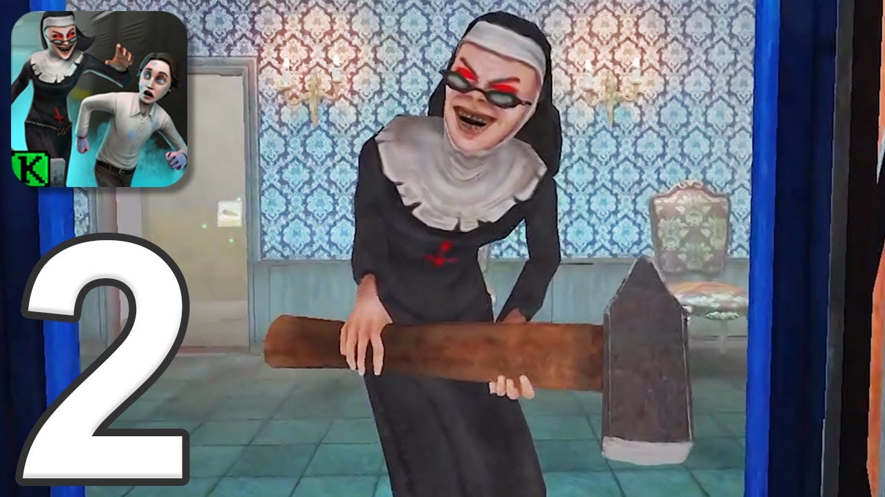 Evil Nun Rush - Gameplay Walkthrough Part 2 - Recess & Endless Modes (iOS, Android)