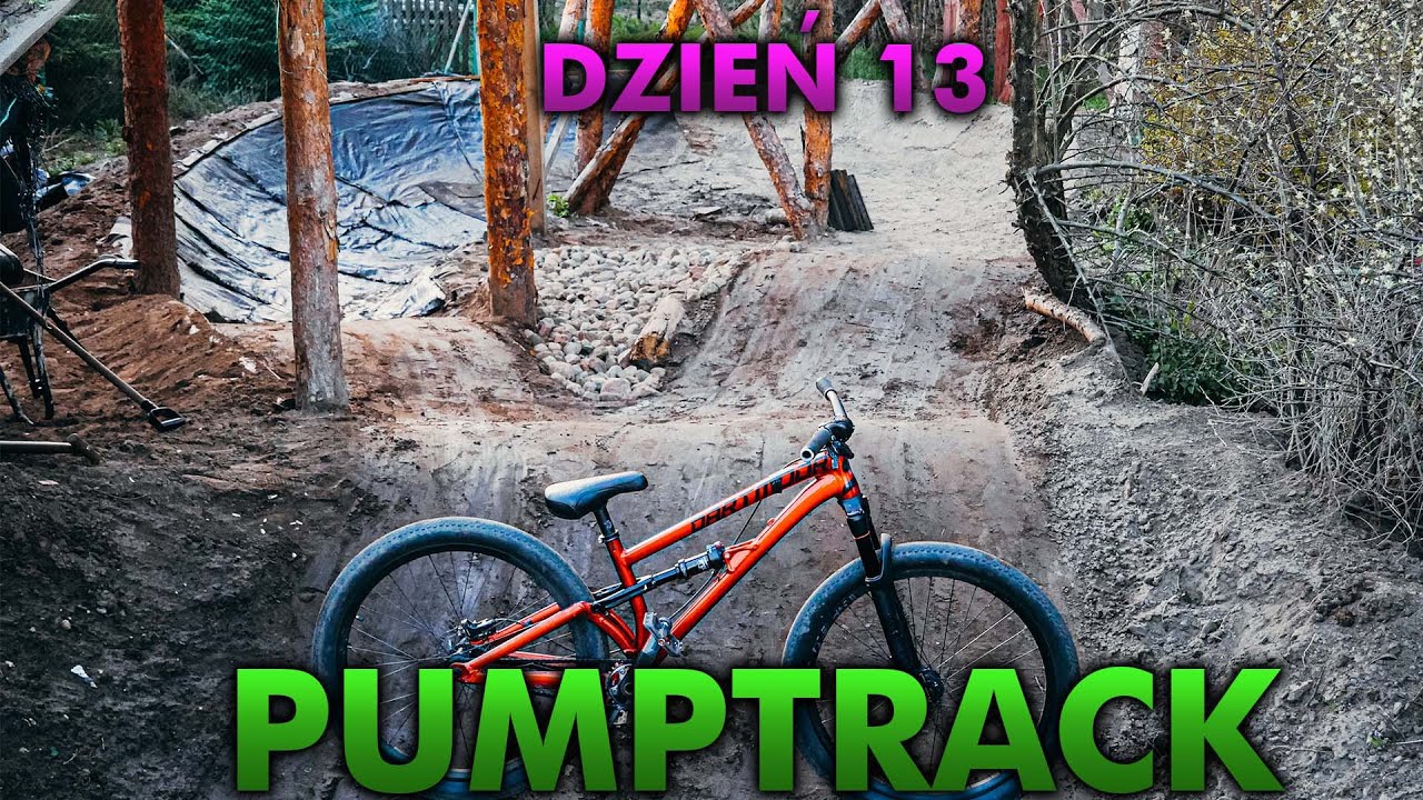 JAK ZBUDOWAĆ PUMPTRACK NA OGRÓDKU / dzień 13