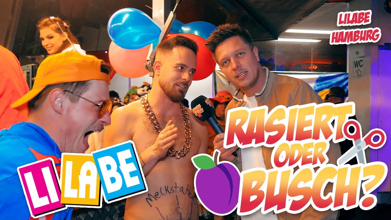 RASIERT oder BUSCH? ✂️🍑 Straßenumfrage LILABE HAMBURG