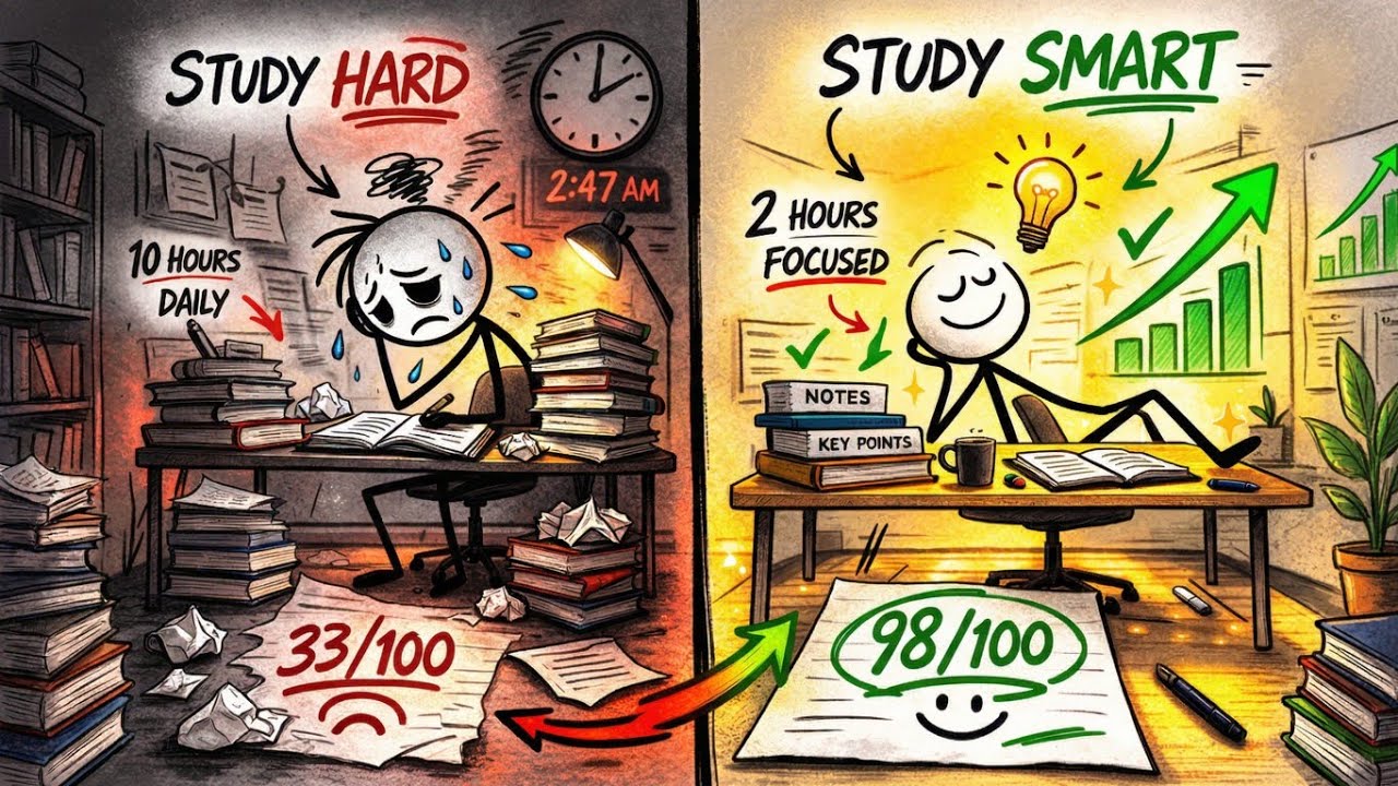 How to Study Less and Get Better Grades: 7 Smart Study Secrets