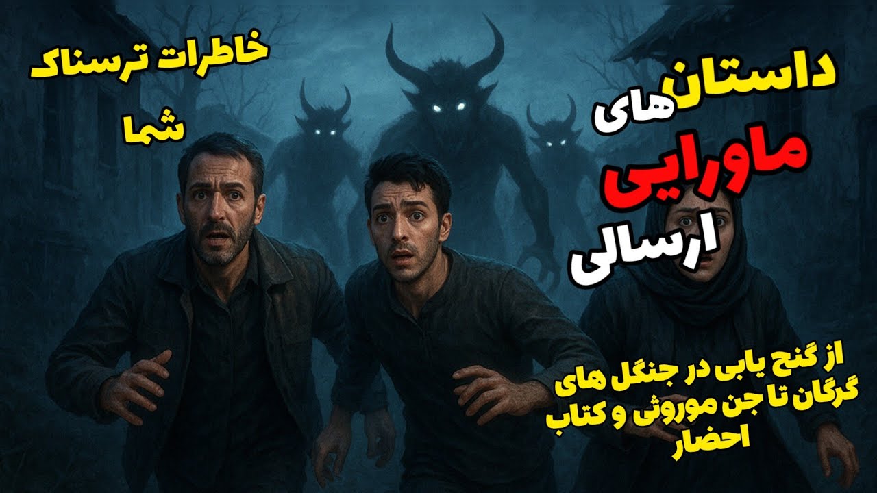 داستان های ترسناک ماورایی ارسالی از شما : از گنج یابی در جنگ های گرگان تا ...