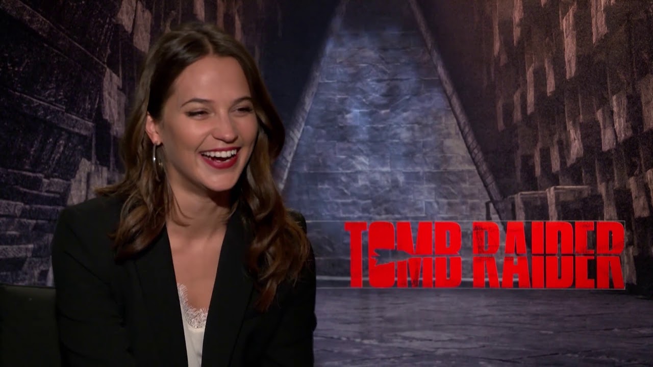 Le retour de Lara Croft avec Alicia Vikander - Reportage cinéma