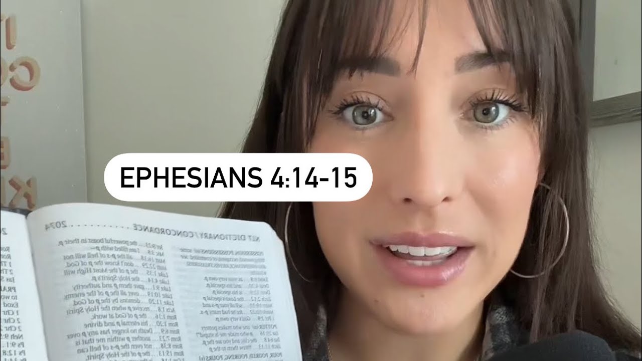 Verse of the day! Ephesians 4:14-15 💛 #thejesuschallenge