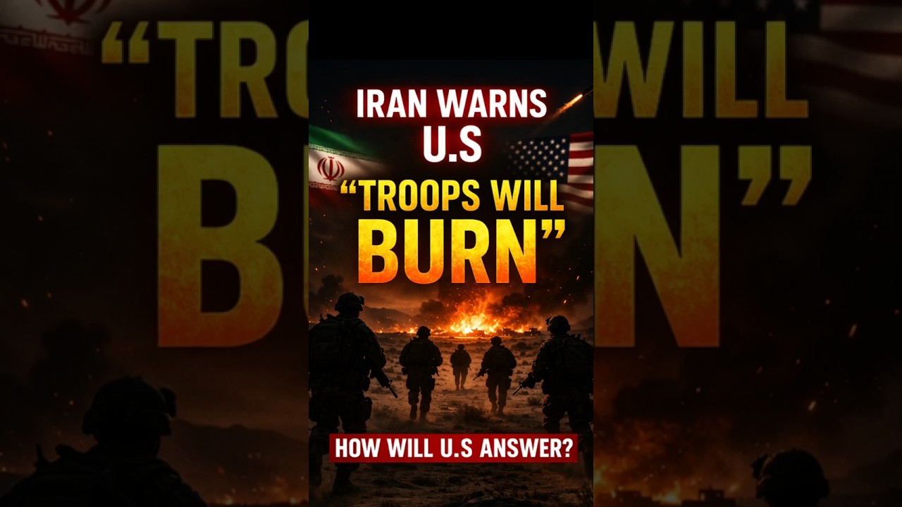 🚨Breaking news: Iran Warns U.S. Troops Will Be &ldquo;Set on Fire&rdquo;