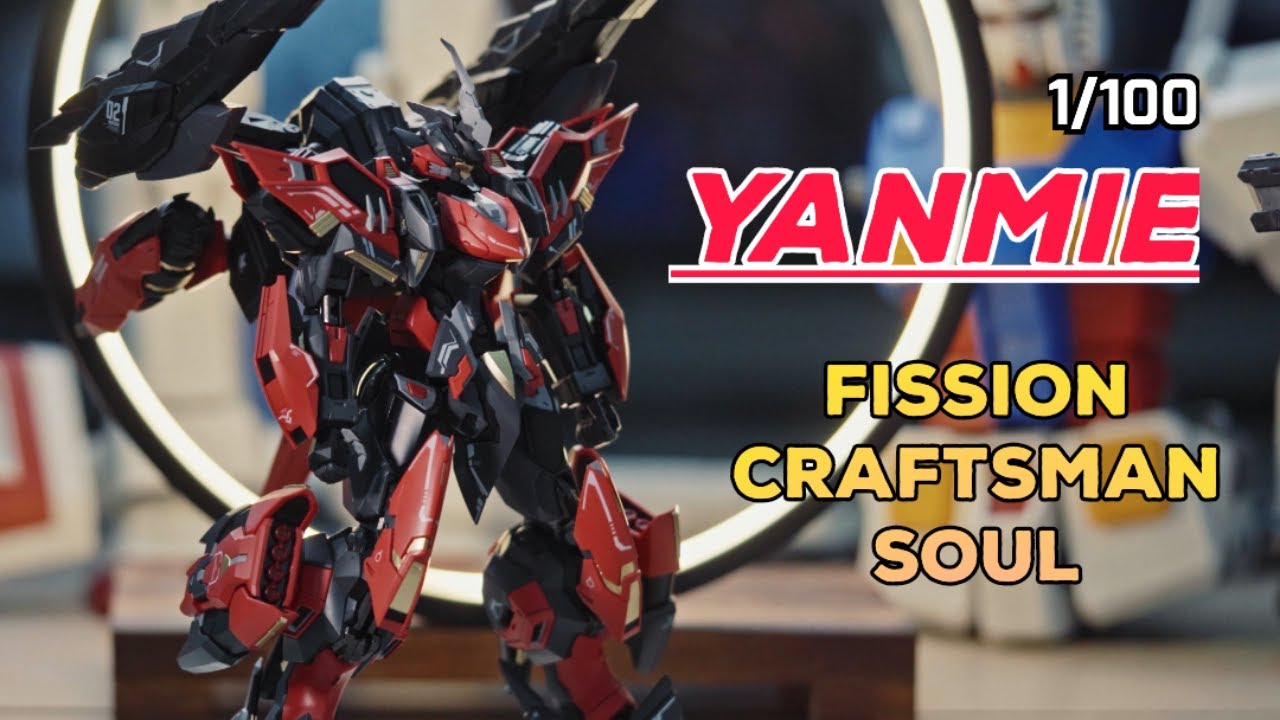 FISSION CRAFTSMAN SOUL YANMIE [Annihilation] 1/100 Scale Model Kit Full Build and Unboxing