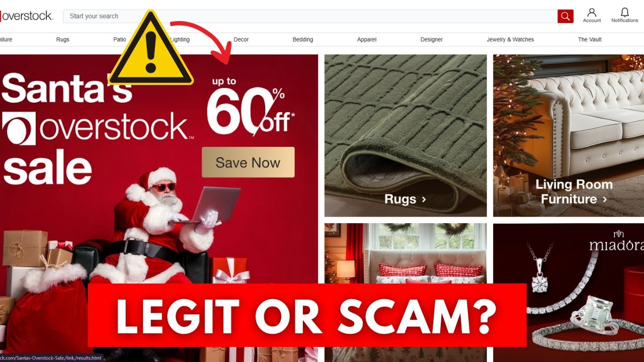 Overstock Review &ndash; SCAM or LEGIT??