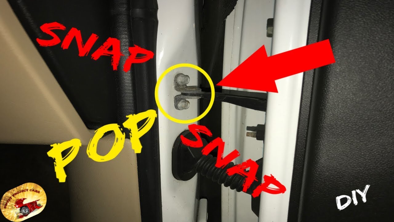How To STOP Annoying Door Swing POPPING... A Super HACK...