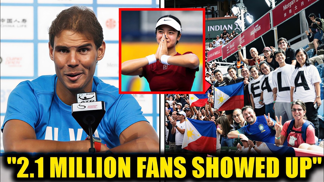 NADAL Stunned! Alex Eala’s Filipino Army TAKES OVER Indian Wells With 2.1 MILLION Fans In California