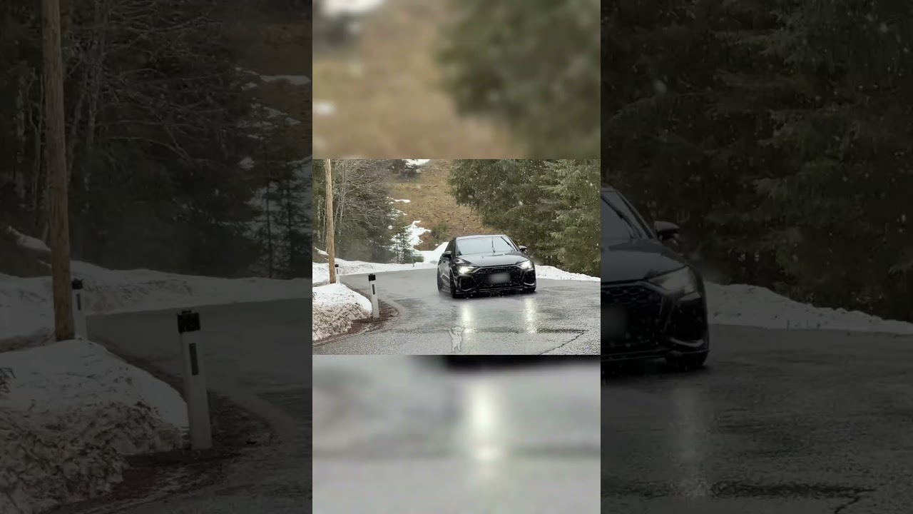 What can&rsquo;t this man drift? audi RS3  #nohalfsends