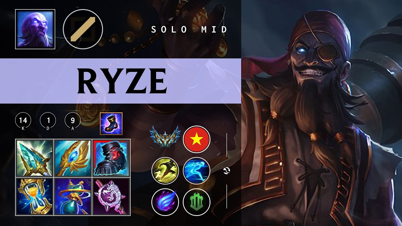 Ryze Mid vs Sylas - VN Challenger Patch 26.05