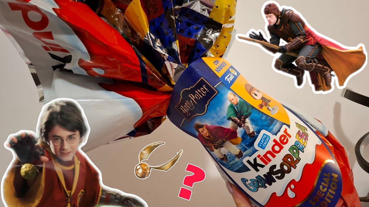 UOVA DI PASQUA KINDER HARRY POTTER FUNKO!!! 2026