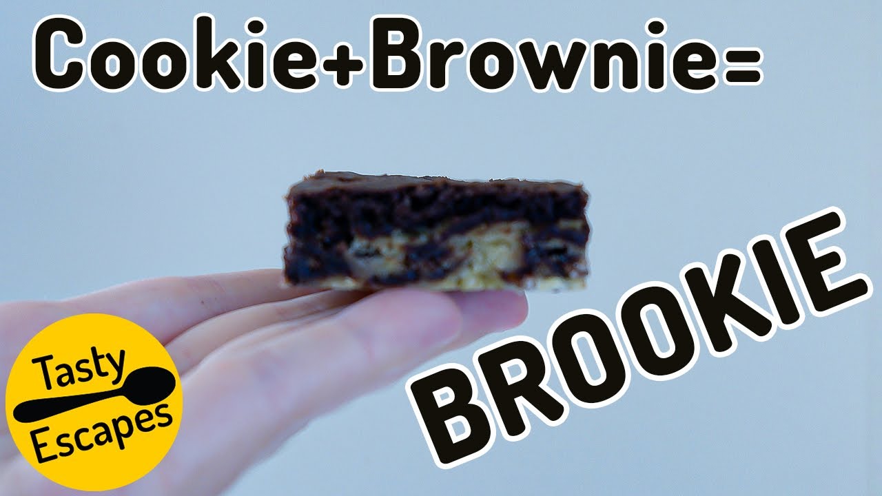 How to make BROOKIES | The perfect combo of COOKIES & BROWNIES