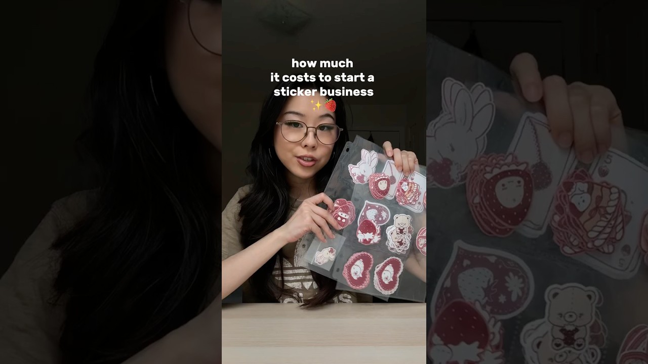 how much it costs to start a sticker business 💸