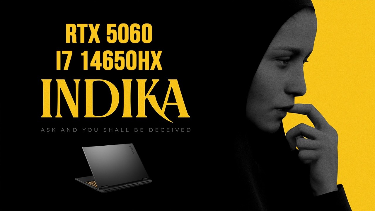 Indika TUF F16 RTX 5060 i7 14650hx