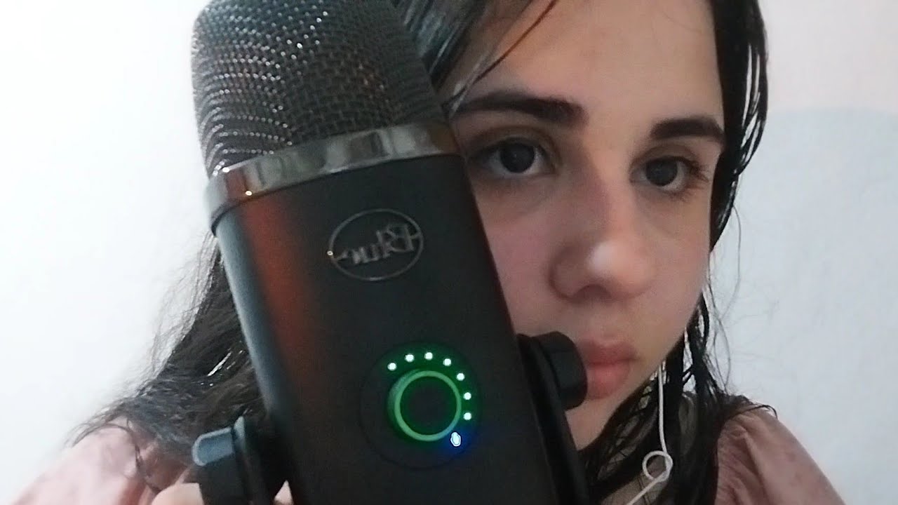 ASMR mi primer micrófono blue yeti 😭💕