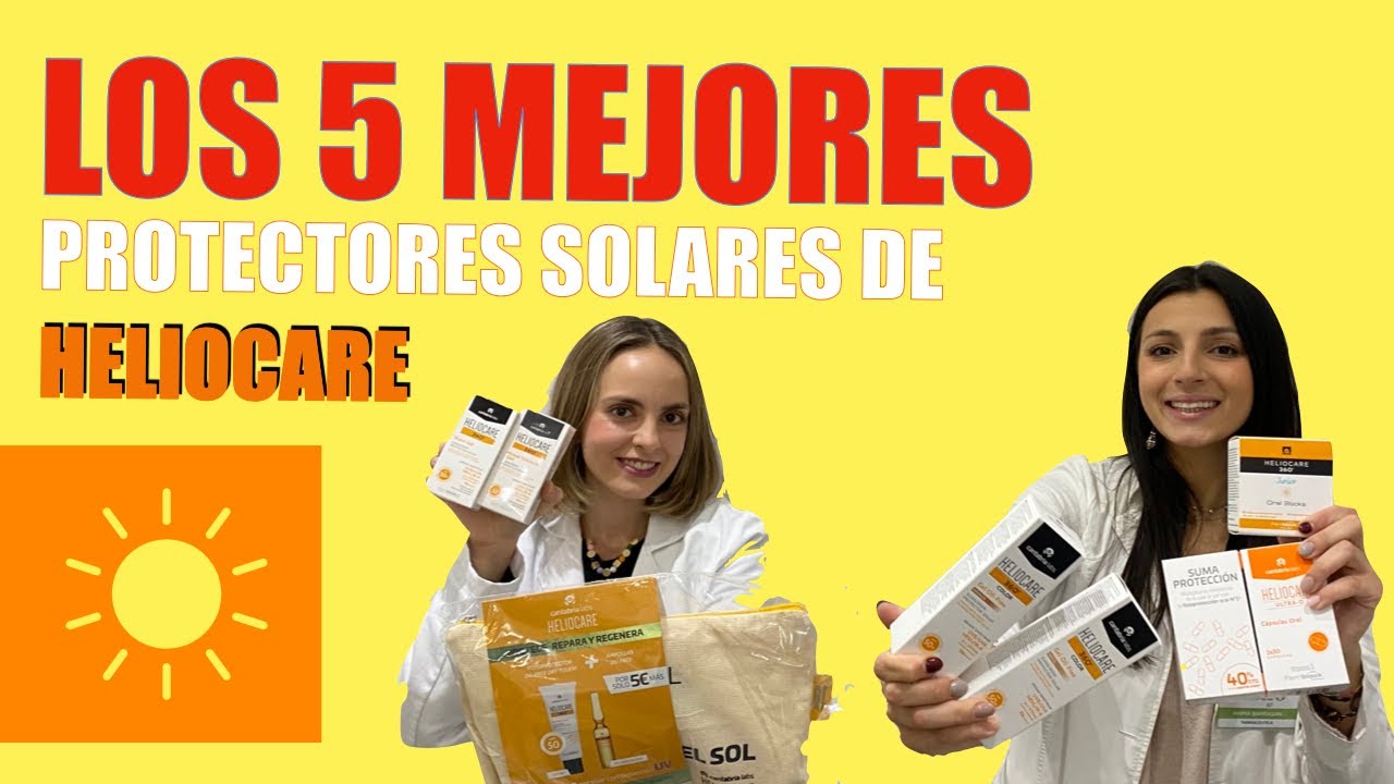 Los 5 mejores protectores solares de Heliocare