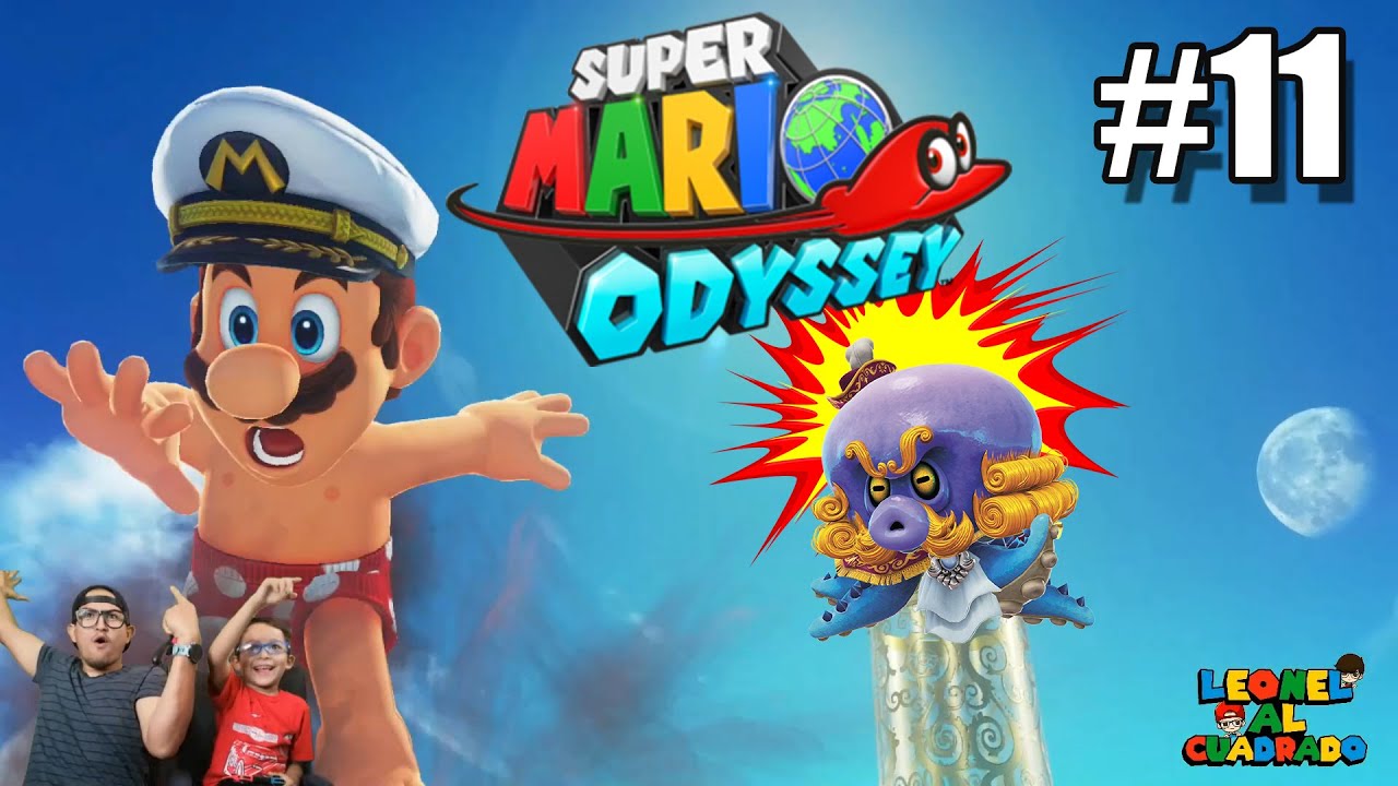 Exploto el Pulpo Gigante | Super Mario Odyssey | Leonel al Cuadrado