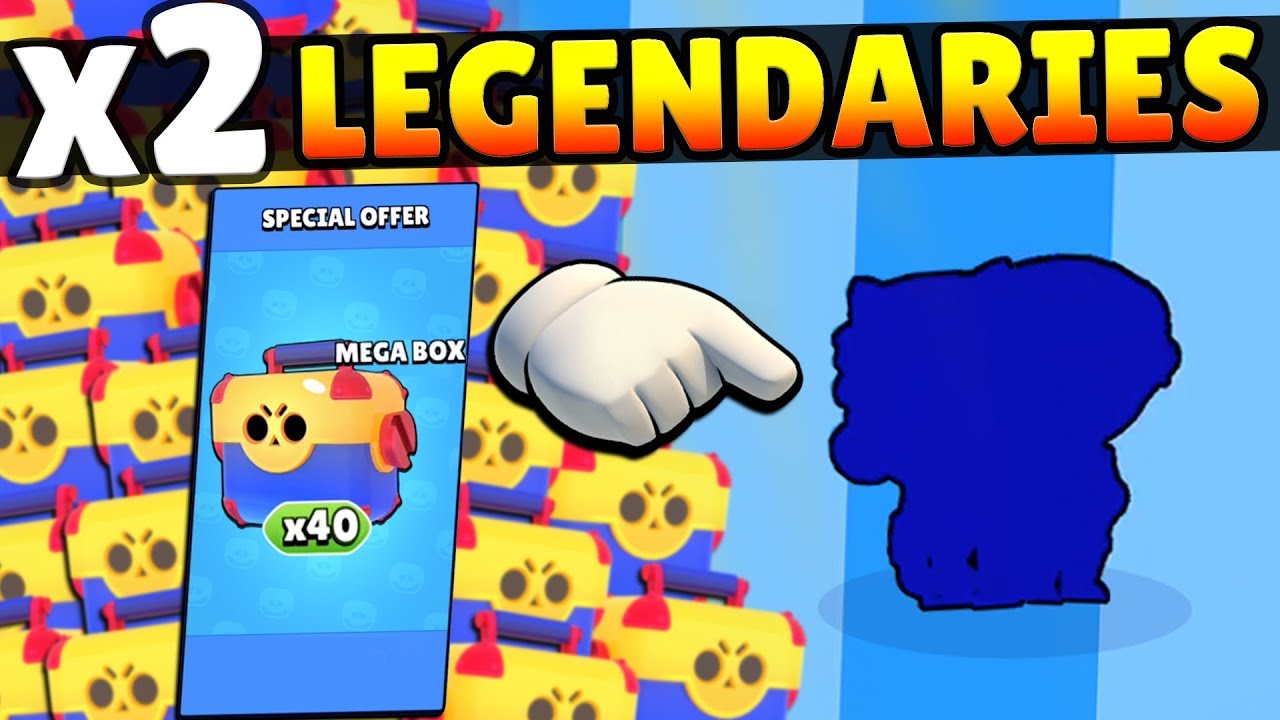 LUCKY DOUBLE LEGENDARIES OPENED! HUGE 40 MEGA BOX OPENING!!