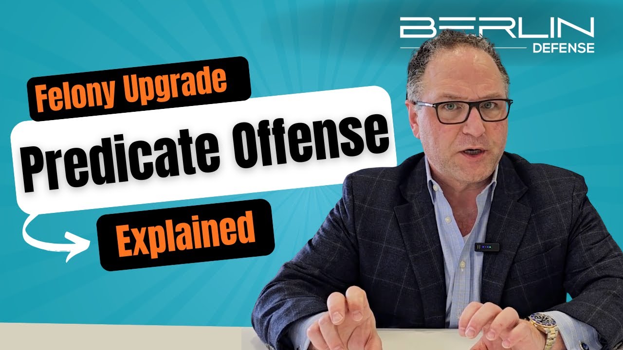 Predicate Offence: What Does That Mean?