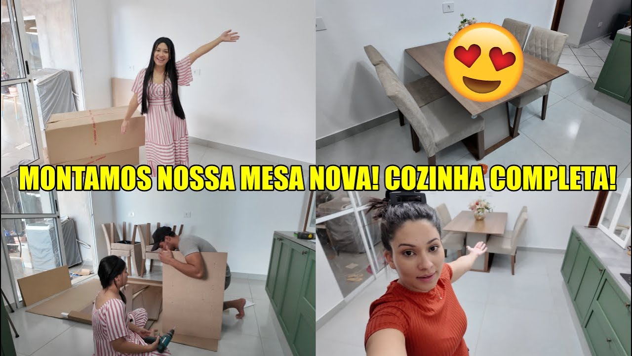 MONTAMOS A MESA NOVA| Juliane Jocoski