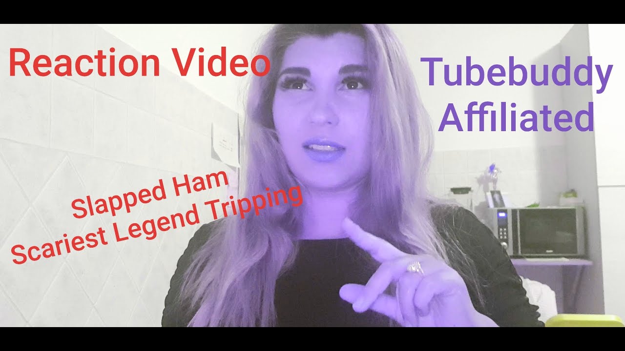 Slapped Ham/Scariest Legend Tripping/Reaction #slappedham #scaryreaction #reactionvideos #scary