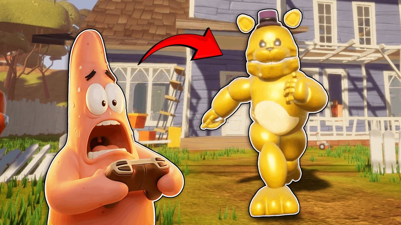 Patrick plays - HELLO NEIGHBOR Fredbear Mod