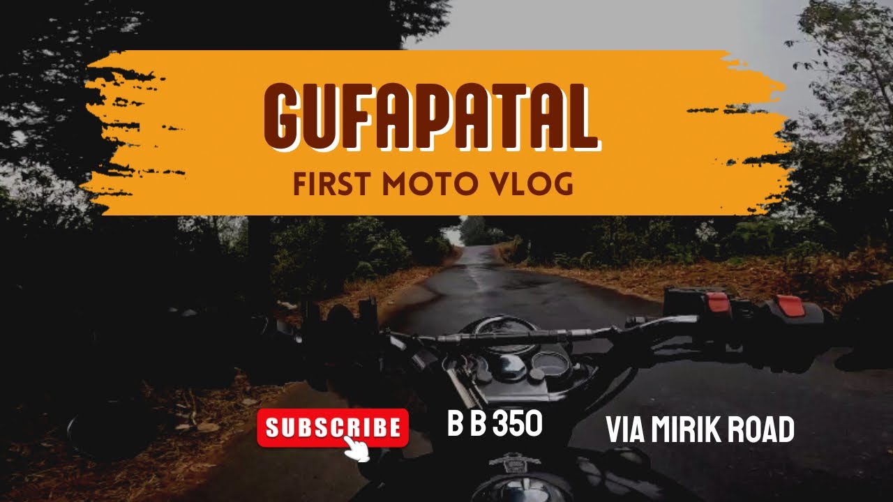 1 st MOTO VLOG  // GUFAPATAL via MIRIK 