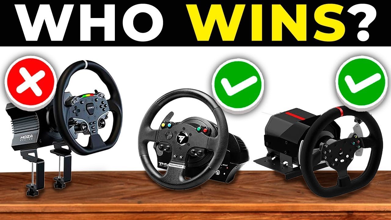 ✅ TOP 5 BEST RACING WHEELS for PC 2025 | Best STEERING WHEELS for PC