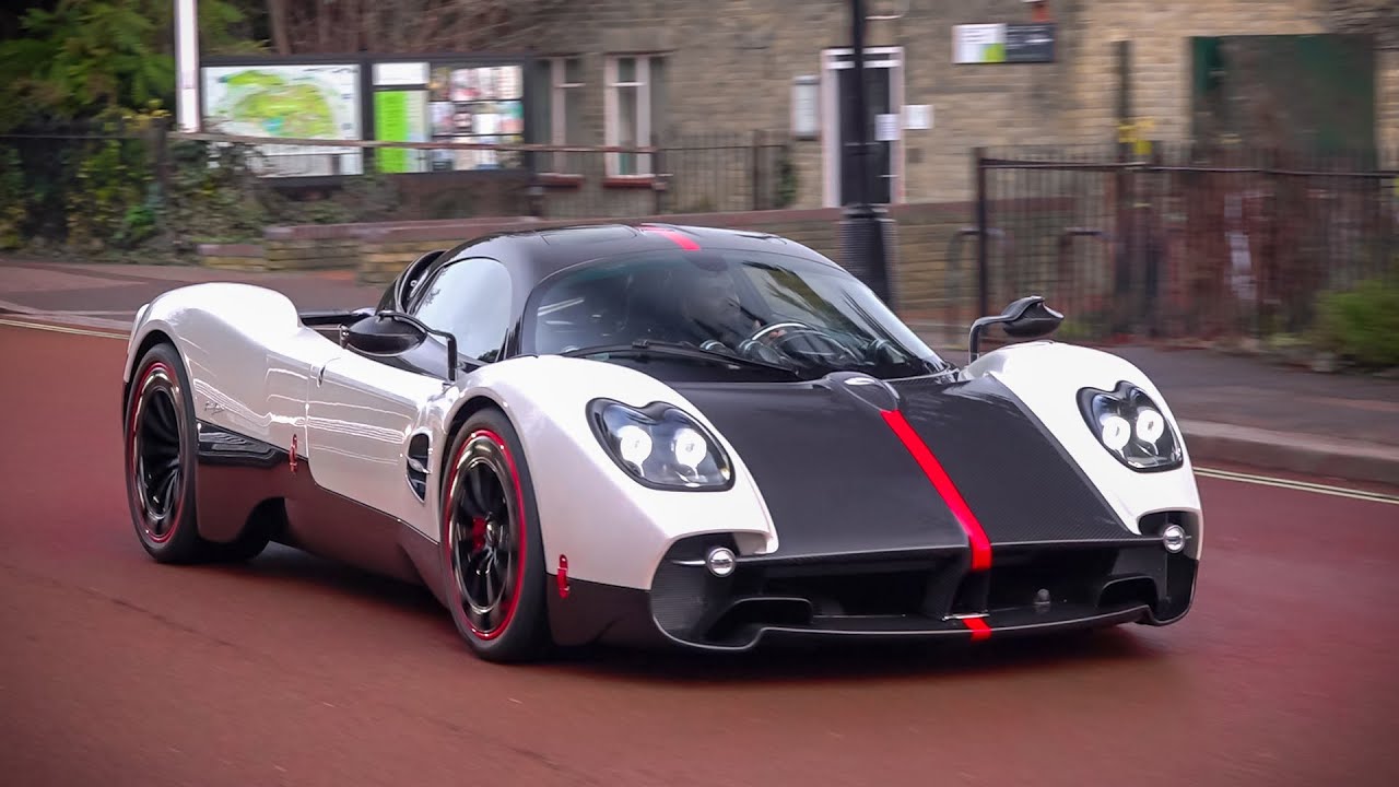 Cars leaving car meet in Central London